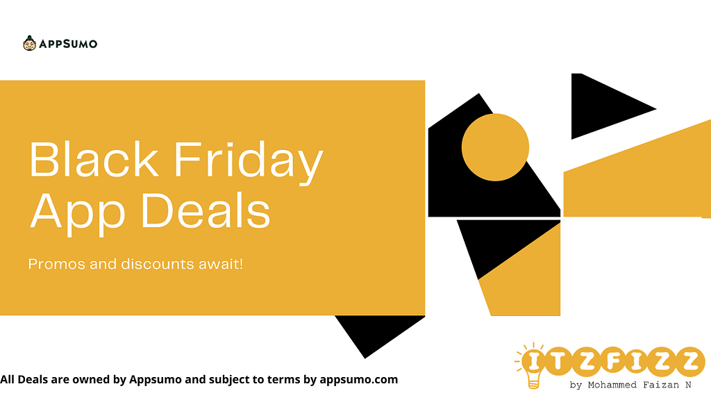 Insane AppSumo Black Friday Deals for All Marketers